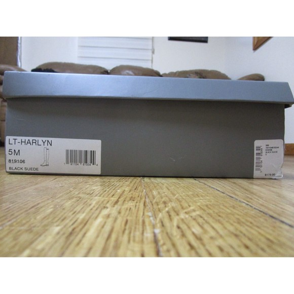 NIB Womens Lord and Taylor Harlyn boot black Fabric/Suede Comb size 5 - Picture 13 of 16